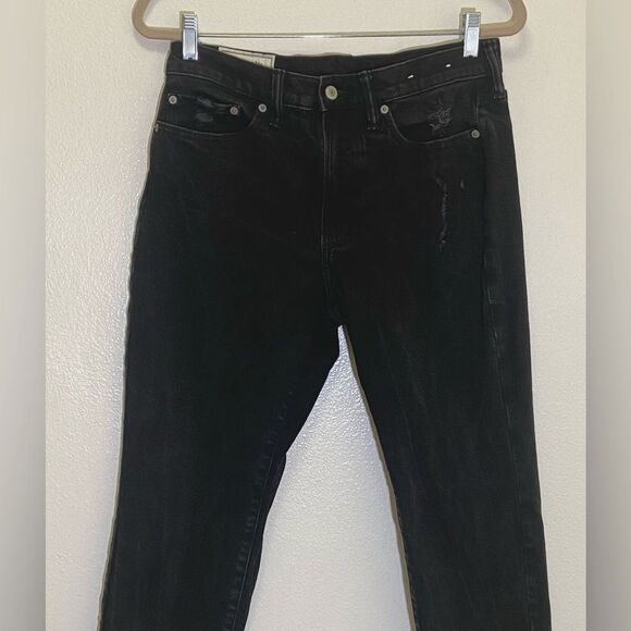Abercrombie & Fitch - Athletic Slim Jeans - Men's size 30 x 32 Black Wash - Picture 9 of 10